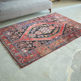 トライバル ラグ 230×135cm イラン手織り 一点物