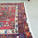 トライバル ラグ 157×96cm イラン手織り 一点物