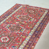 トライバル ラグ 157×96cm イラン手織り 一点物