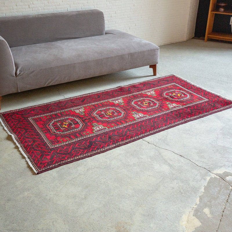 Tribal Rug 200×95cm 手織りトライバルラグ バルーチ | G.E.M ONLINE