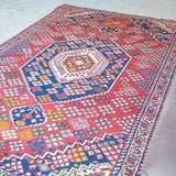 トライバル ラグ 200×135cm イラン手織り 一点物