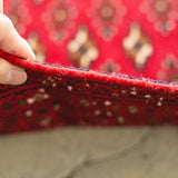 トライバル ラグ 130×64cm イラン手織り 一点物