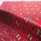 トライバル ラグ 130×64cm イラン手織り 一点物