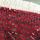トライバル ラグ 130×64cm イラン手織り 一点物