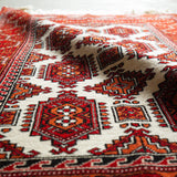 トライバル ラグ 150×105cm イラン手織り 一点物
