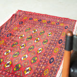 トライバル ラグ 136×74cm イラン手織り 一点物