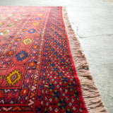 トライバル ラグ 136×74cm イラン手織り 一点物