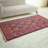 Tribal Rug 186×106<span>トライバルラグ