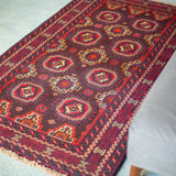 Tribal Rug 186×106<span>トライバルラグ