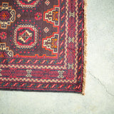 Tribal Rug 186×106<span>トライバルラグ