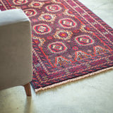 Tribal Rug 186×106<span>トライバルラグ