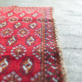 トライバル ラグ 104×50cm イラン手織り 一点物