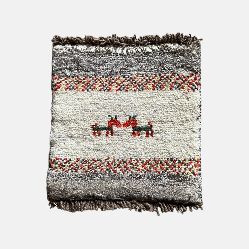 Mini Gabbeh 37×36<span>ミニギャッベ 25040012