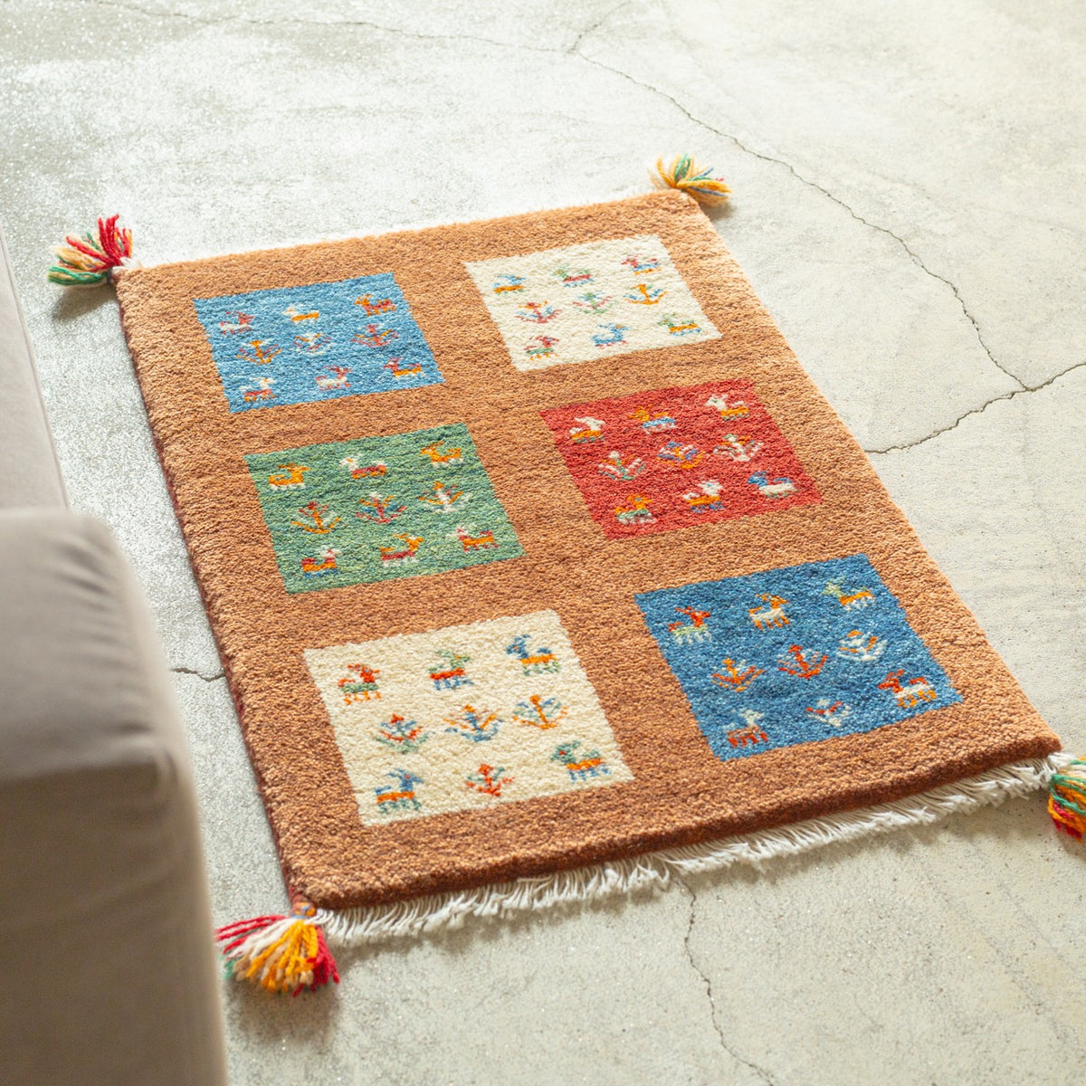 アウトレット ラグ 絨毯 特価 一点物 | ギャッベ ベニワレン | G.E.M