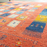 ギャッベ ラグ 192×150cm イラン手織り 一点物