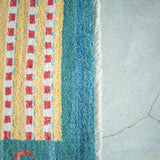ギャッベ ラグ 112×76cm イラン手織り 一点物