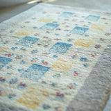 ギャッベ ラグ 130×81cm イラン手織り 一点物