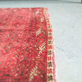 トライバル ラグ 125×96cm イラン手織り 一点物