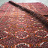 トライバル ラグ 185×95cm イラン手織り 一点物