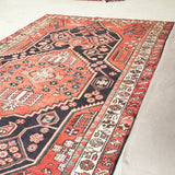 トライバル ラグ 212×134cm イラン手織り 一点物