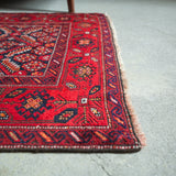 トライバル ラグ 215×110cm イラン手織り 一点物