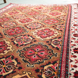 トライバル ラグ 155×95cm イラン手織り 一点物