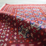 トライバル ラグ 130×70cm イラン手織り 一点物