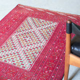 トライバル ラグ 110×90cm イラン手織り 一点物