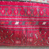 トライバル ラグ 110×90cm イラン手織り 一点物