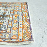 トライバル ラグ 85×60cm イラン手織り 一点物