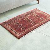 トライバル ラグ 120×66cm イラン手織り 一点物