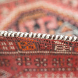 トライバル ラグ 120×60cm イラン手織り 一点物