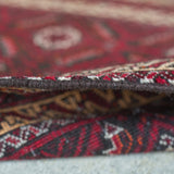 トライバル ラグ 105×65cm イラン手織り 一点物