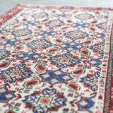 トライバル ラグ 100×60cm イラン手織り 一点物