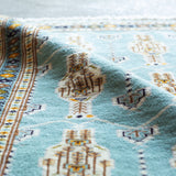 トライバル ラグ 90×60cm イラン手織り 一点物