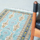 トライバル ラグ 90×60cm イラン手織り 一点物
