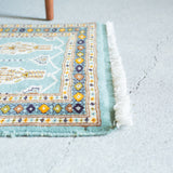 トライバル ラグ 90×60cm イラン手織り 一点物