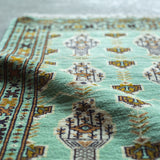 トライバル ラグ 90×60cm イラン手織り 一点物