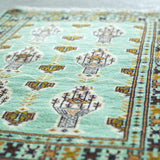 トライバル ラグ 90×60cm イラン手織り 一点物