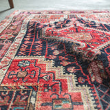 トライバル ラグ 140×100cm イラン手織り 一点物