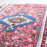 トライバル ラグ 127×80cm イラン手織り 一点物