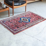トライバル ラグ 127×80cm イラン手織り 一点物