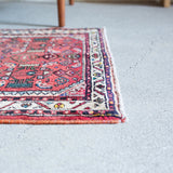 トライバル ラグ 127×80cm イラン手織り 一点物