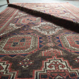 トライバル ラグ 200×110cm イラン手織り 一点物