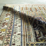 トライバル ラグ 140×85cm イラン手織り 一点物