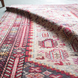 トライバル ラグ 200×110cm イラン手織り 一点物
