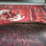 トライバル ラグ 160×95cm イラン手織り 一点物