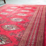 トライバル ラグ 145×100cm イラン手織り 一点物