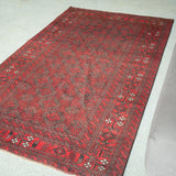 トライバル ラグ 176×105cm イラン手織り 一点物