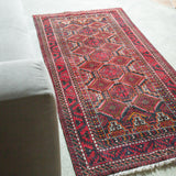 トライバル ラグ 175×90cm イラン手織り 一点物